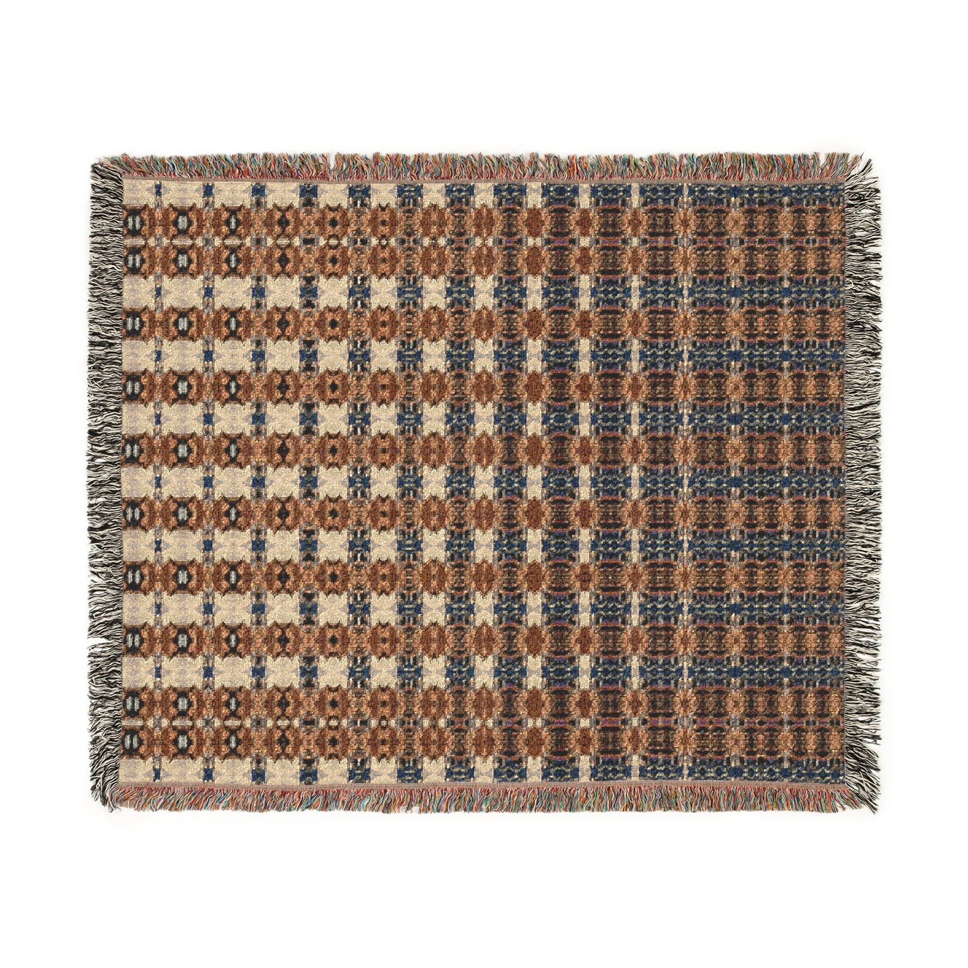 Kadra Nevitt Collection - Desert Horizon Woven Blanket - Cowgirl Home & Ranch