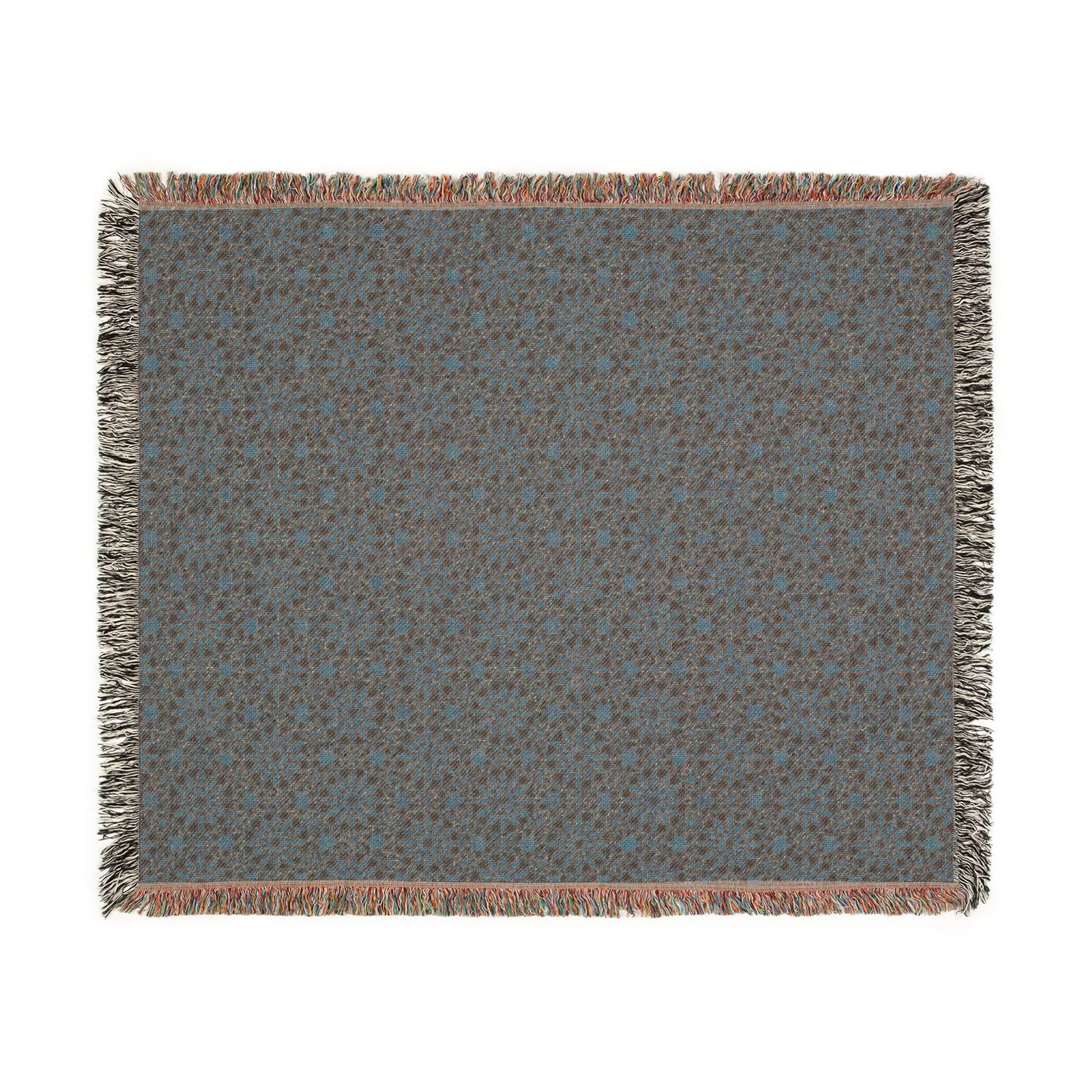 Kadra Nevitt Collection - Gold Sunburst Woven Blanket - Cowgirl Home & Ranch