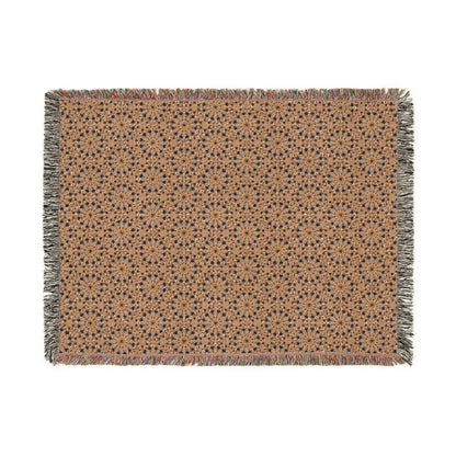 Kadra Nevitt Collection - Gold Sunburst Woven Blanket - Cowgirl Home & Ranch