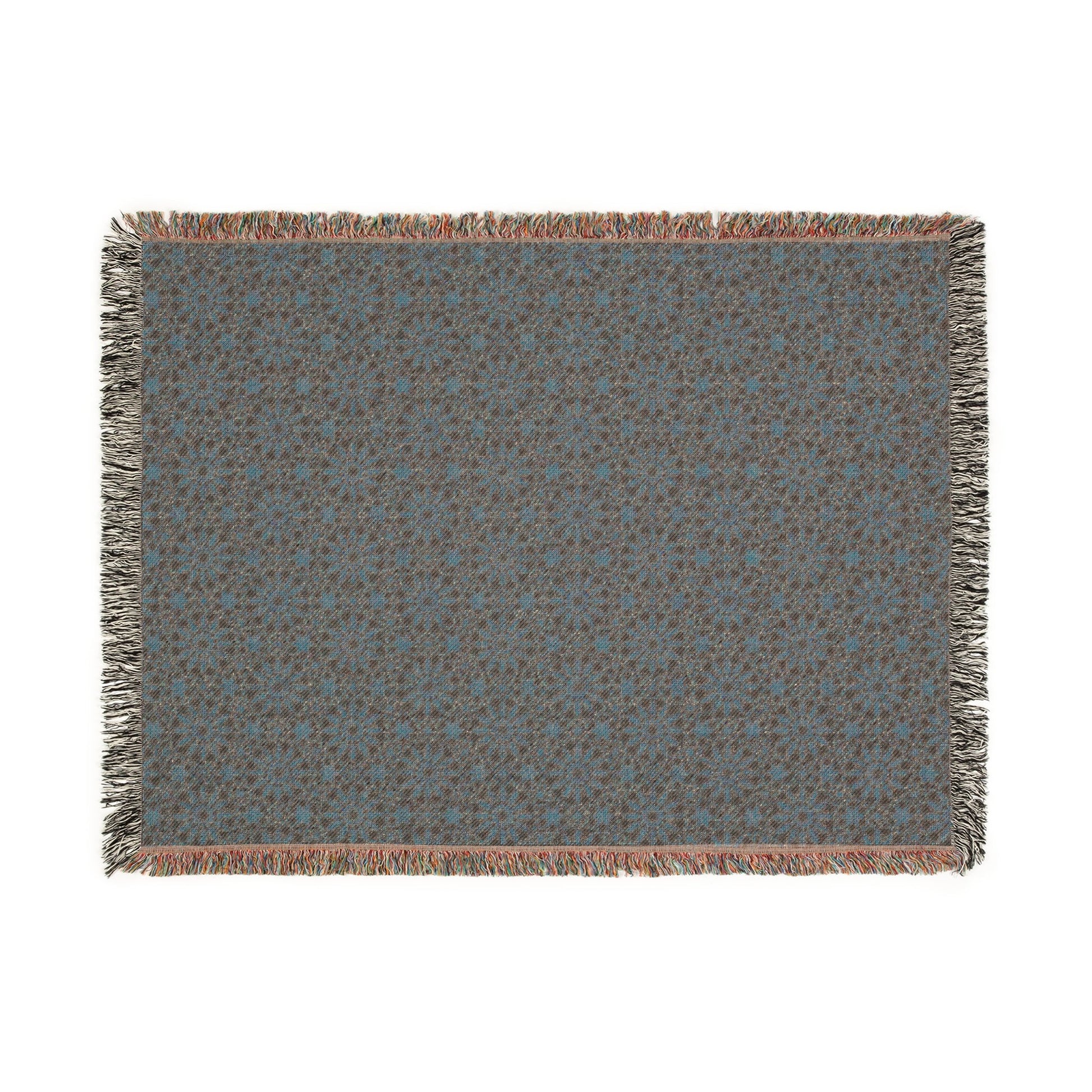 Kadra Nevitt Collection - Gold Sunburst Woven Blanket - Cowgirl Home & Ranch