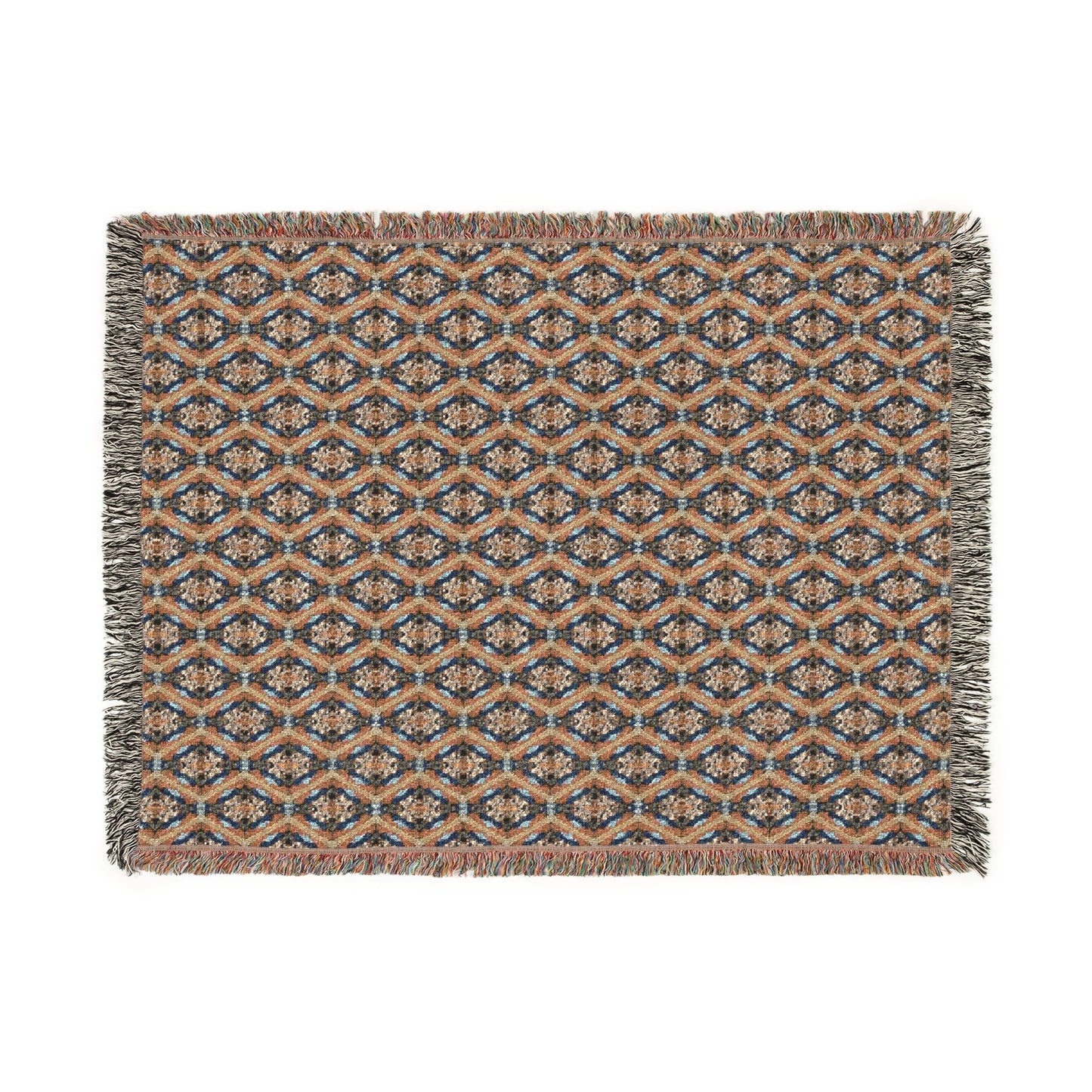 Kadra Nevitt Collection - Western Diamondback Woven Blanket - Cowgirl Home & Ranch