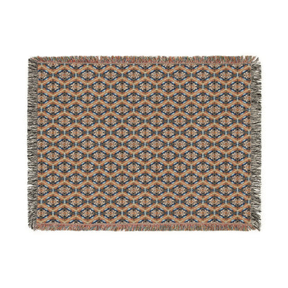 Kadra Nevitt Collection - Western Diamondback Woven Blanket - Cowgirl Home & Ranch