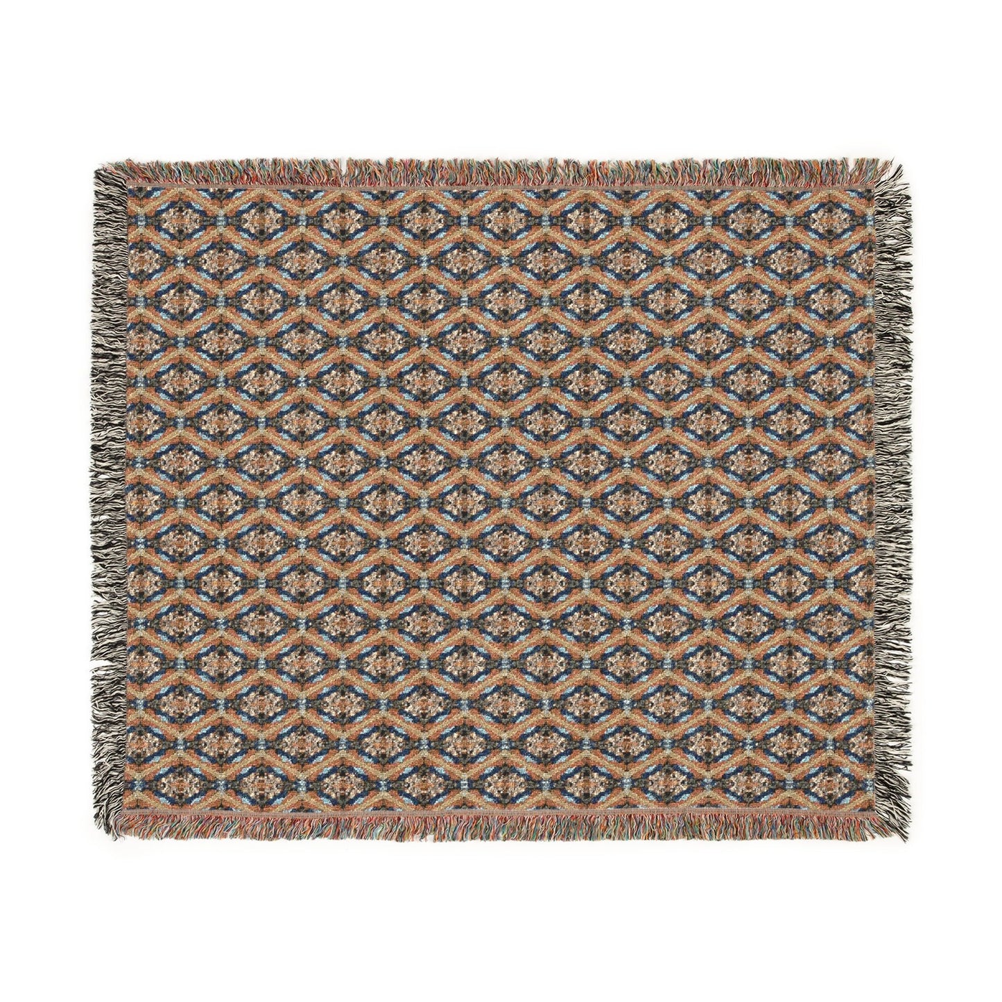 Kadra Nevitt Collection - Western Diamondback Woven Blanket - Cowgirl Home & Ranch