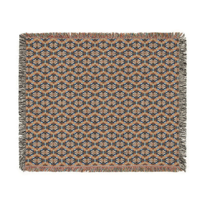 Kadra Nevitt Collection - Western Diamondback Woven Blanket - Cowgirl Home & Ranch