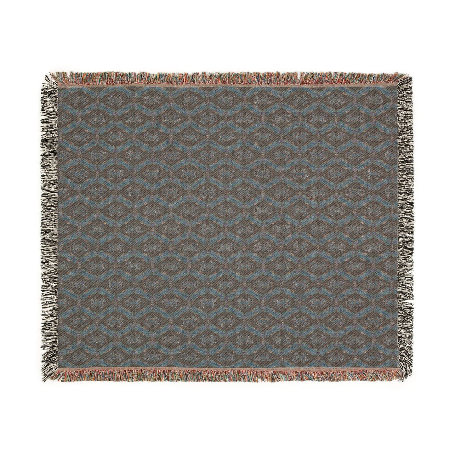 Kadra Nevitt Collection - Western Diamondback Woven Blanket - Cowgirl Home & Ranch