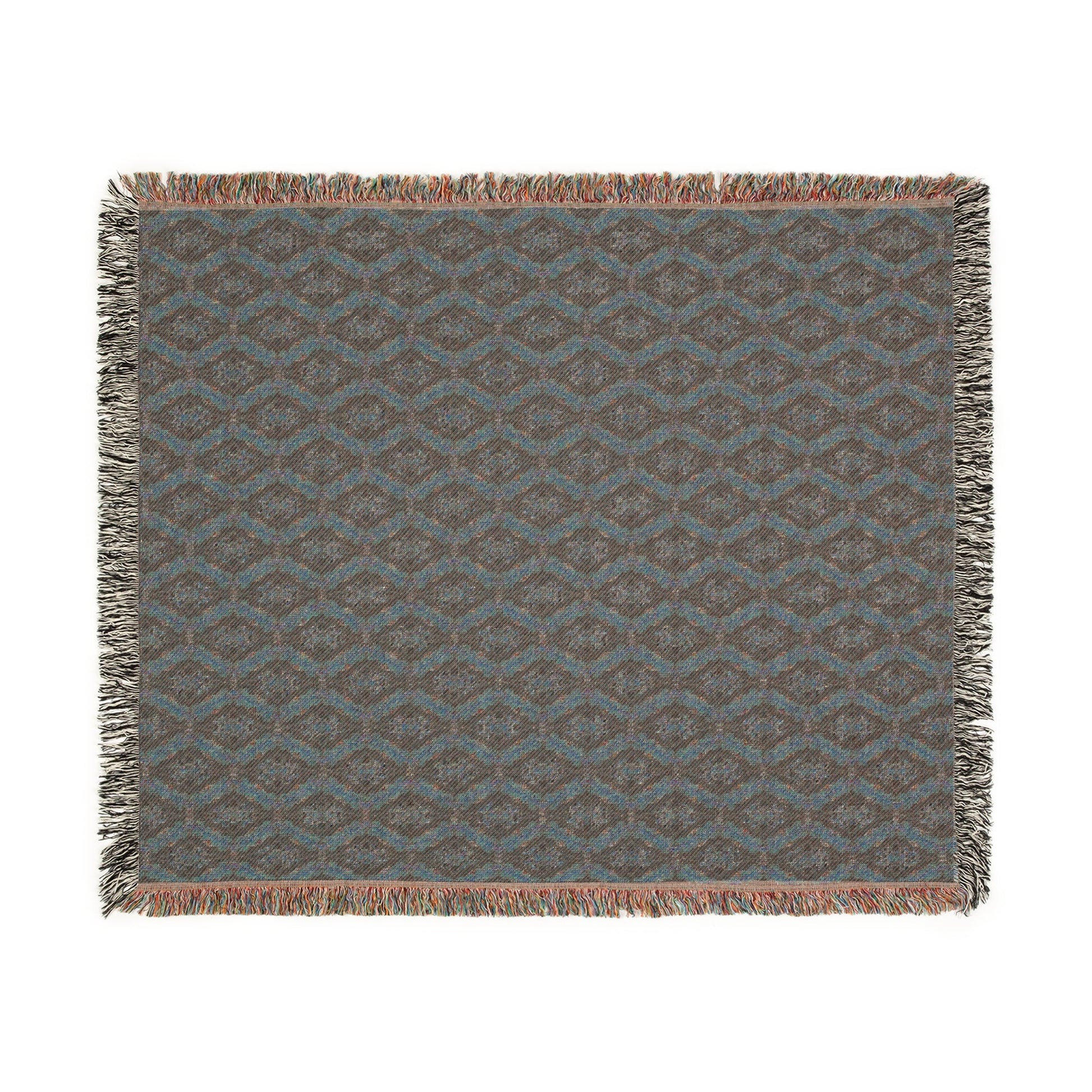 Kadra Nevitt Collection - Western Diamondback Woven Blanket - Cowgirl Home & Ranch
