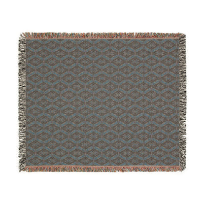 Kadra Nevitt Collection - Western Diamondback Woven Blanket - Cowgirl Home & Ranch