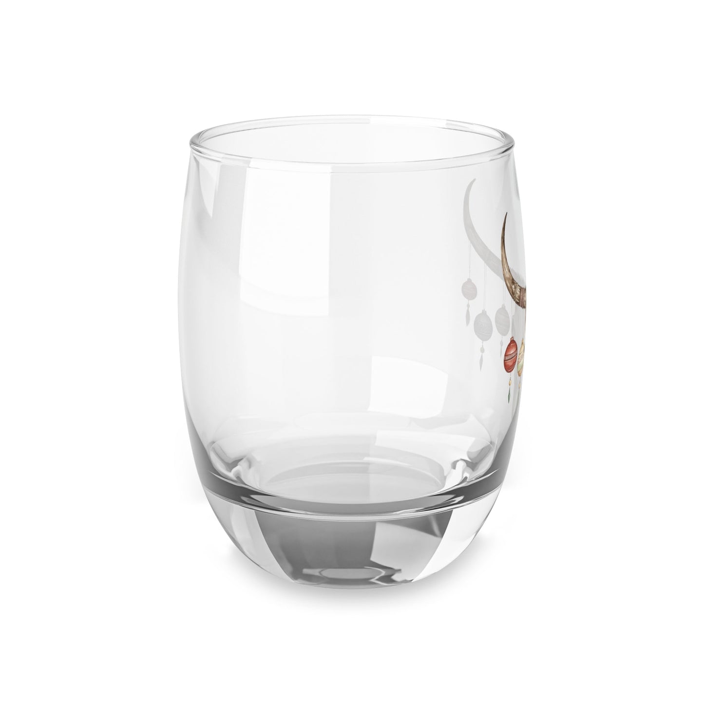 Longhorn Ornaments Whiskey Glass - Cowgirl Home & Ranch