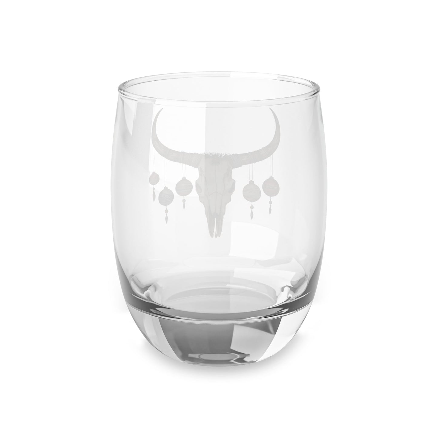Longhorn Ornaments Whiskey Glass - Cowgirl Home & Ranch