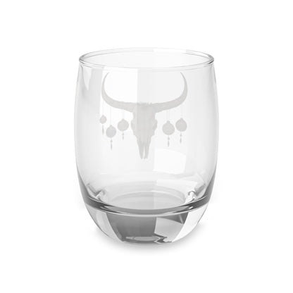 Longhorn Ornaments Whiskey Glass - Cowgirl Home & Ranch