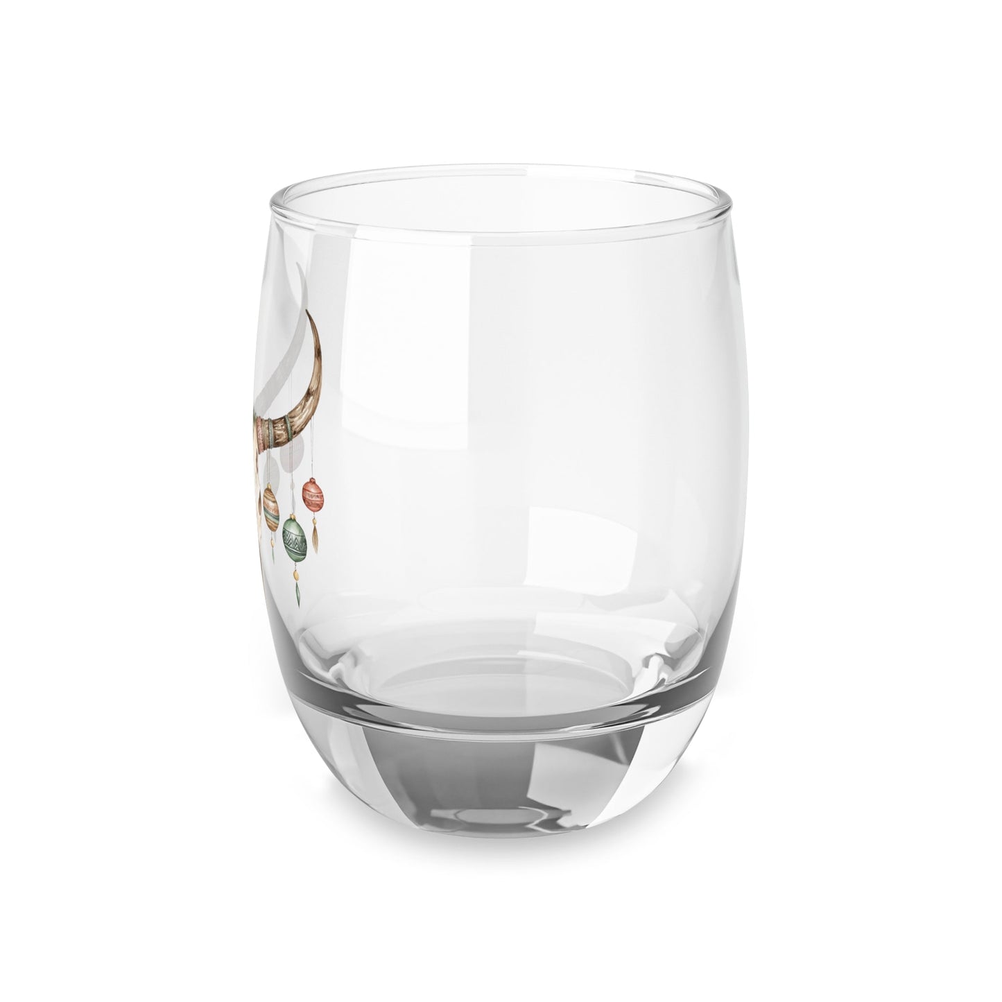 Longhorn Ornaments Whiskey Glass - Cowgirl Home & Ranch