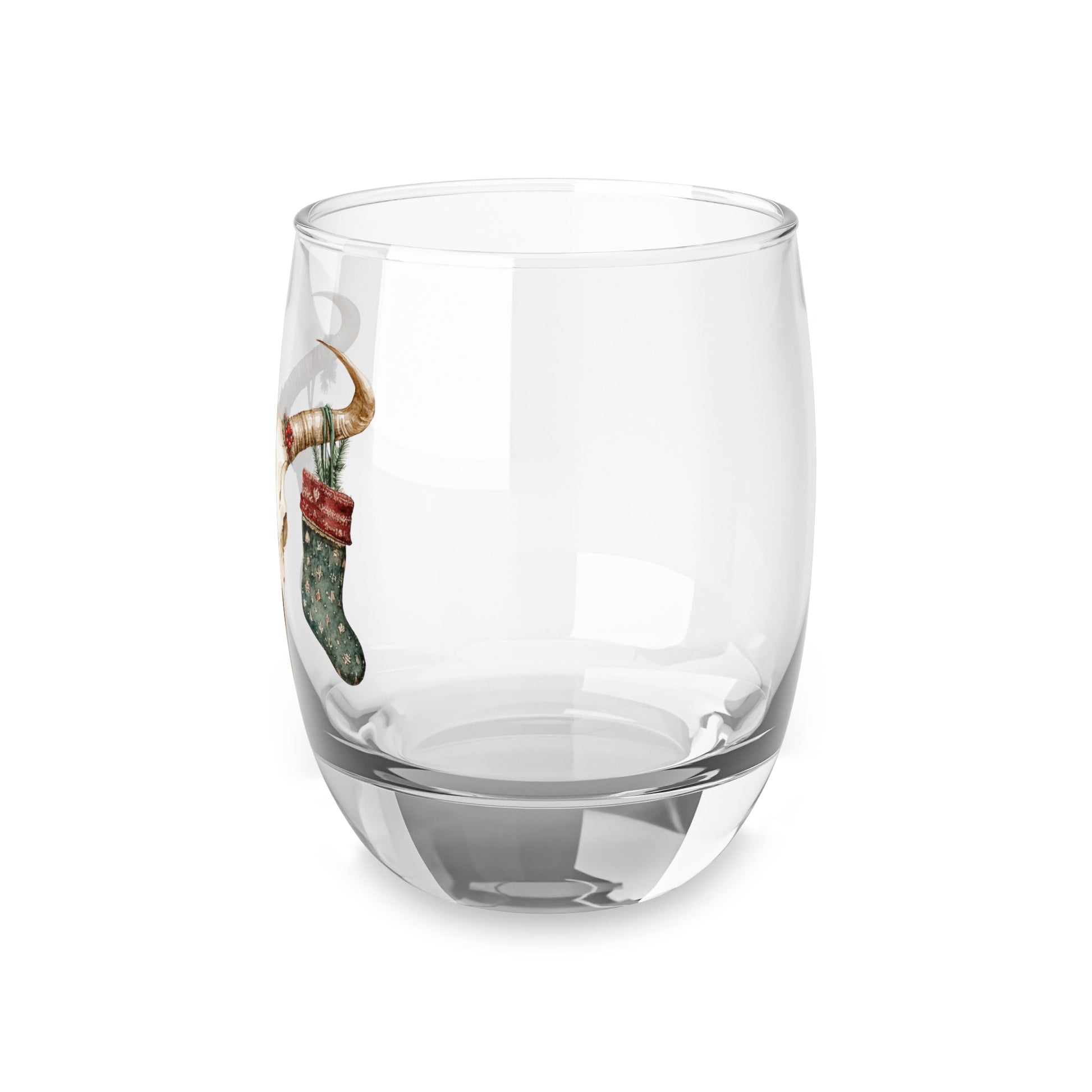 Longhorn Stockings Whiskey Glass - Cowgirl Home & Ranch