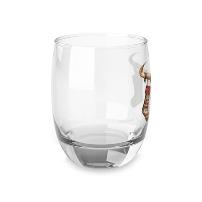 Longhorn Stockings Whiskey Glass - Cowgirl Home & Ranch