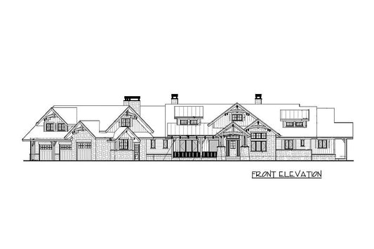 Luxurious Mountain Ranch Home Plan - 3623 Sq Ft - Cowgirl Home & Ranch