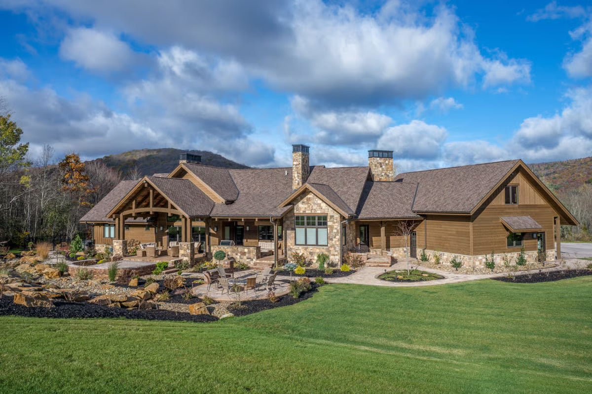 Luxurious Mountain Ranch Home Plan - 3623 Sq Ft - Cowgirl Home & Ranch