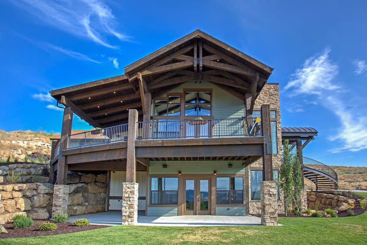 Luxury Hillside Ranch Retreat House Plan - 3,757 Sq Ft - Cowgirl Home & Ranch