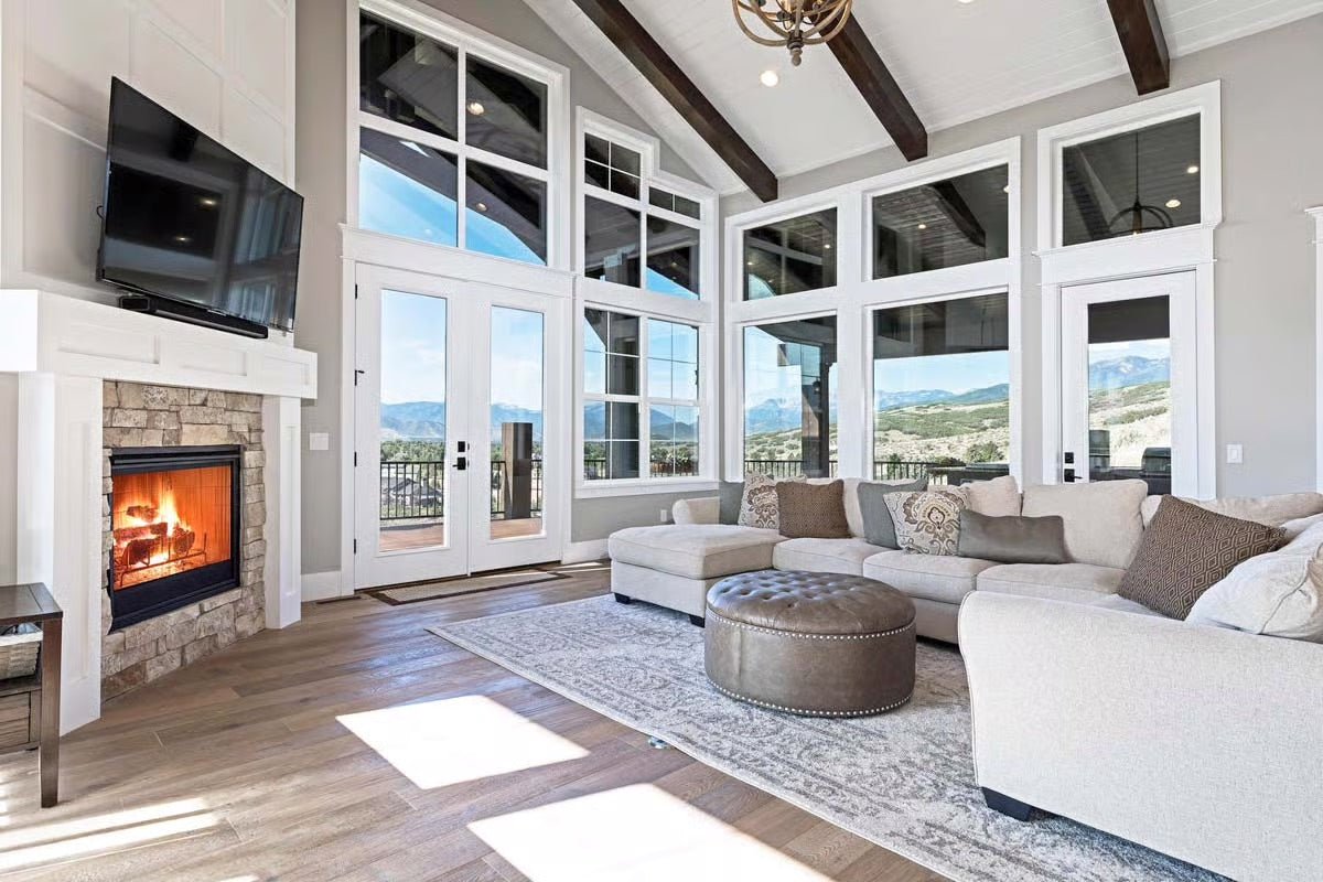 Luxury Hillside Ranch Retreat House Plan - 3,757 Sq Ft - Cowgirl Home & Ranch