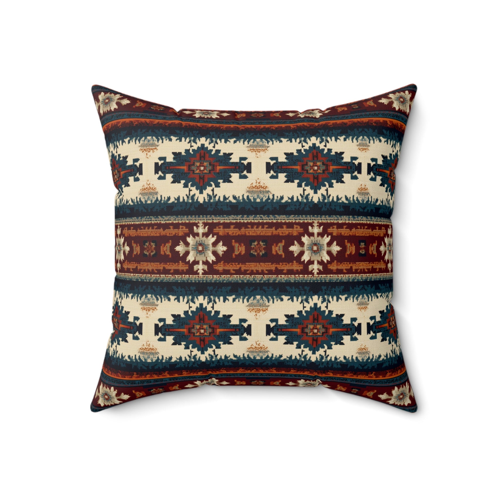 Painted Prairie Faux Suede Pillow - Cowgirl Home & Ranch