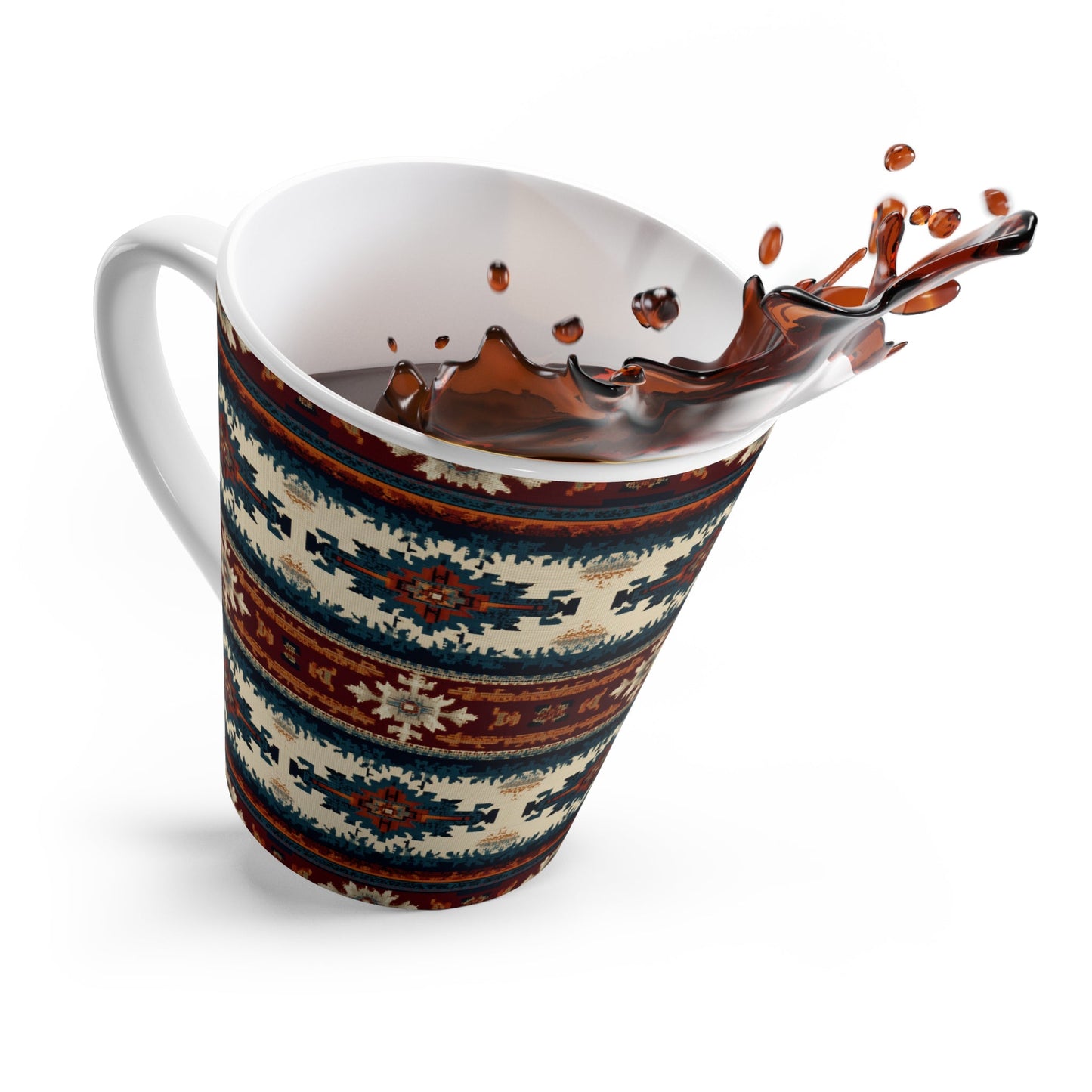 Painted Prairie Latte Mug - Cowgirl Home & Ranch