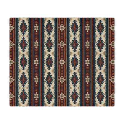 Painted Prairie Minky Blanket - Cowgirl Home & Ranch