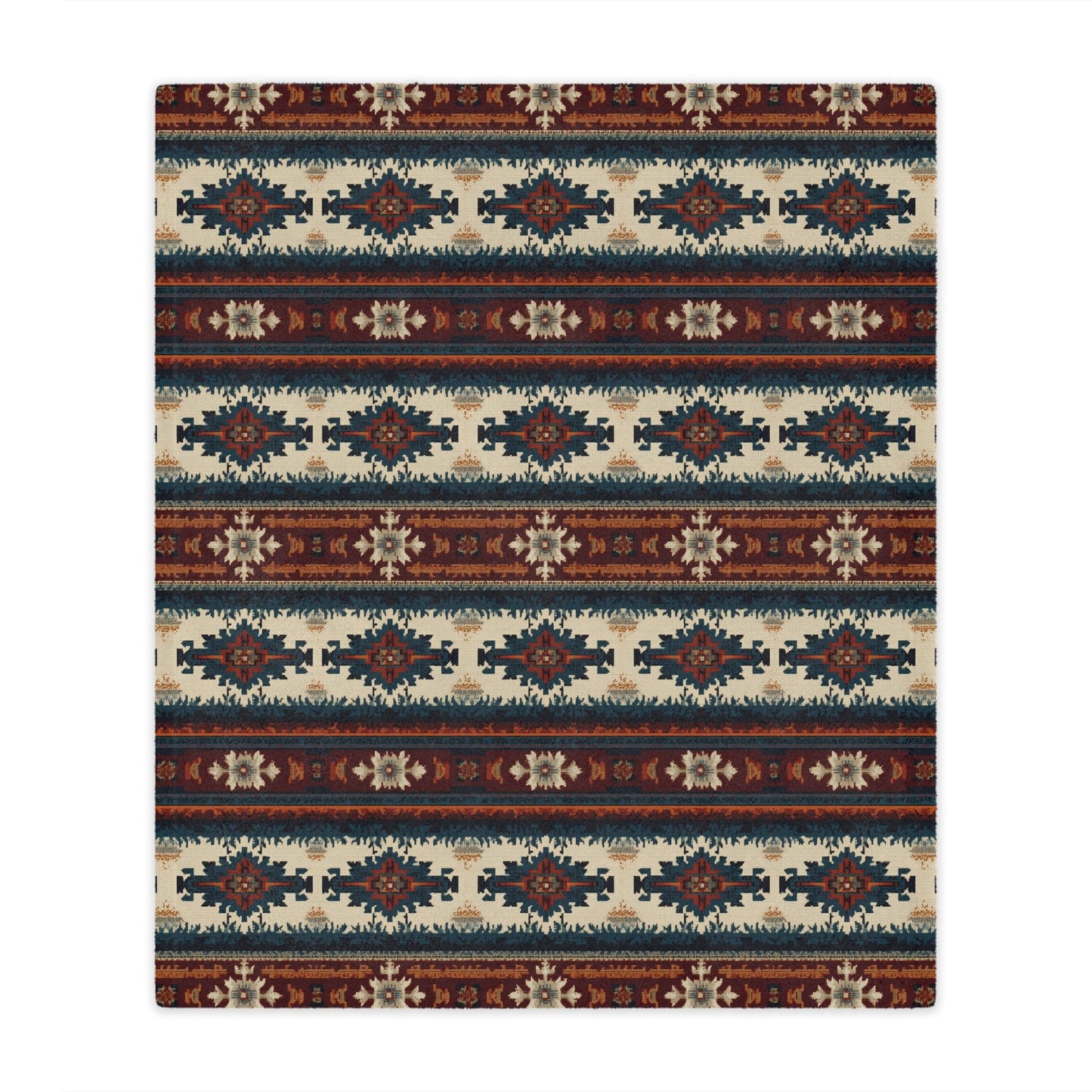 Painted Prairie Minky Blanket - Cowgirl Home & Ranch