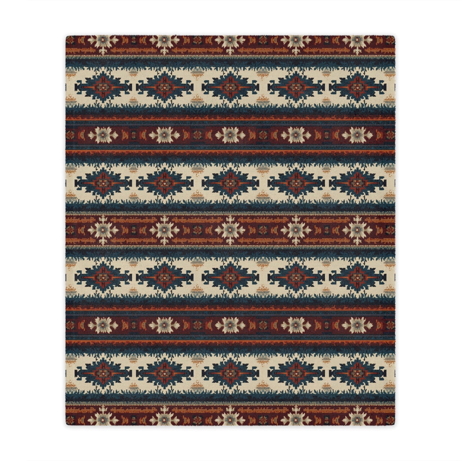 Painted Prairie Minky Blanket - Cowgirl Home & Ranch