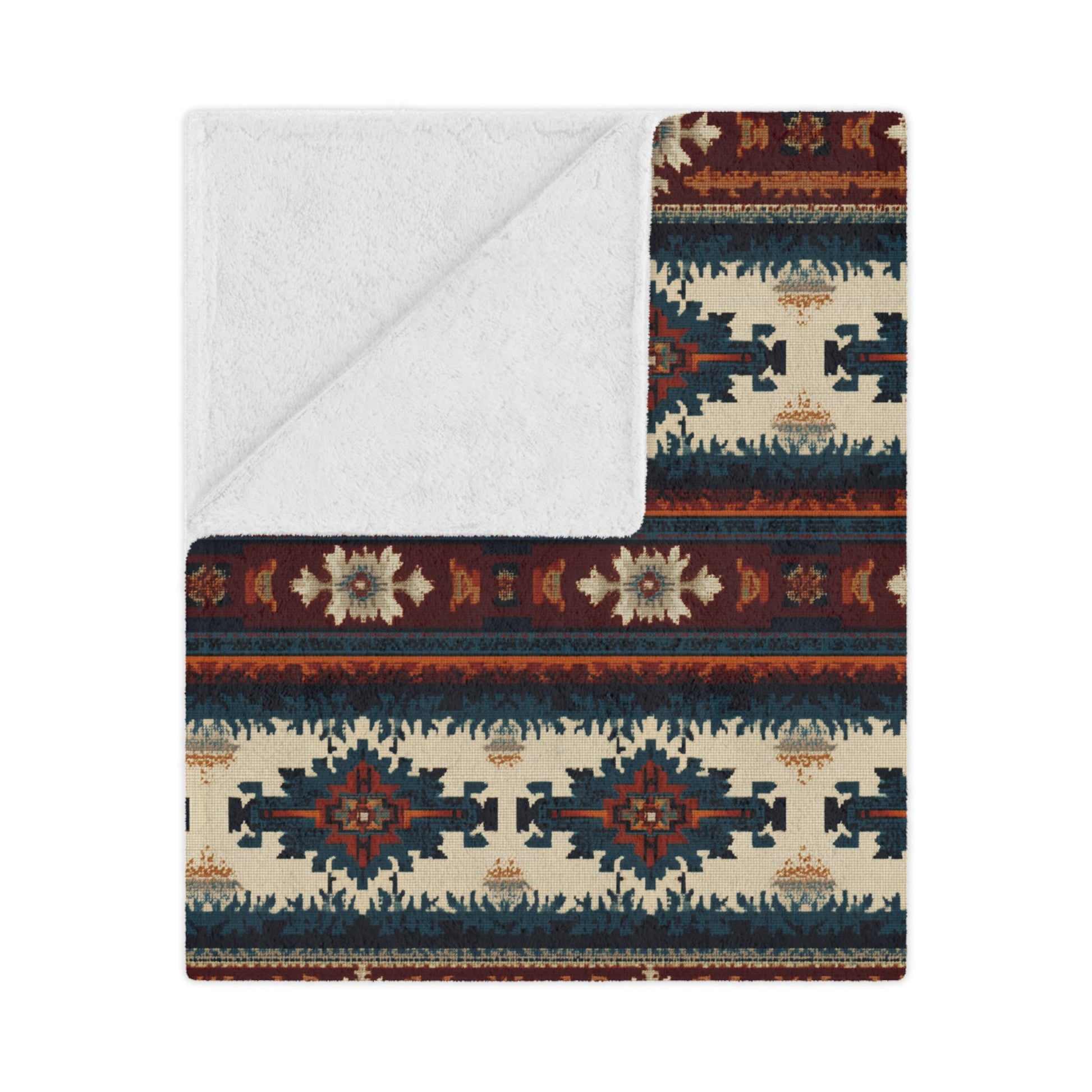 Painted Prairie Minky Blanket - Cowgirl Home & Ranch