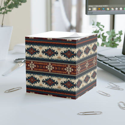 Painted Prairie Note Cube - Cowgirl Home & Ranch
