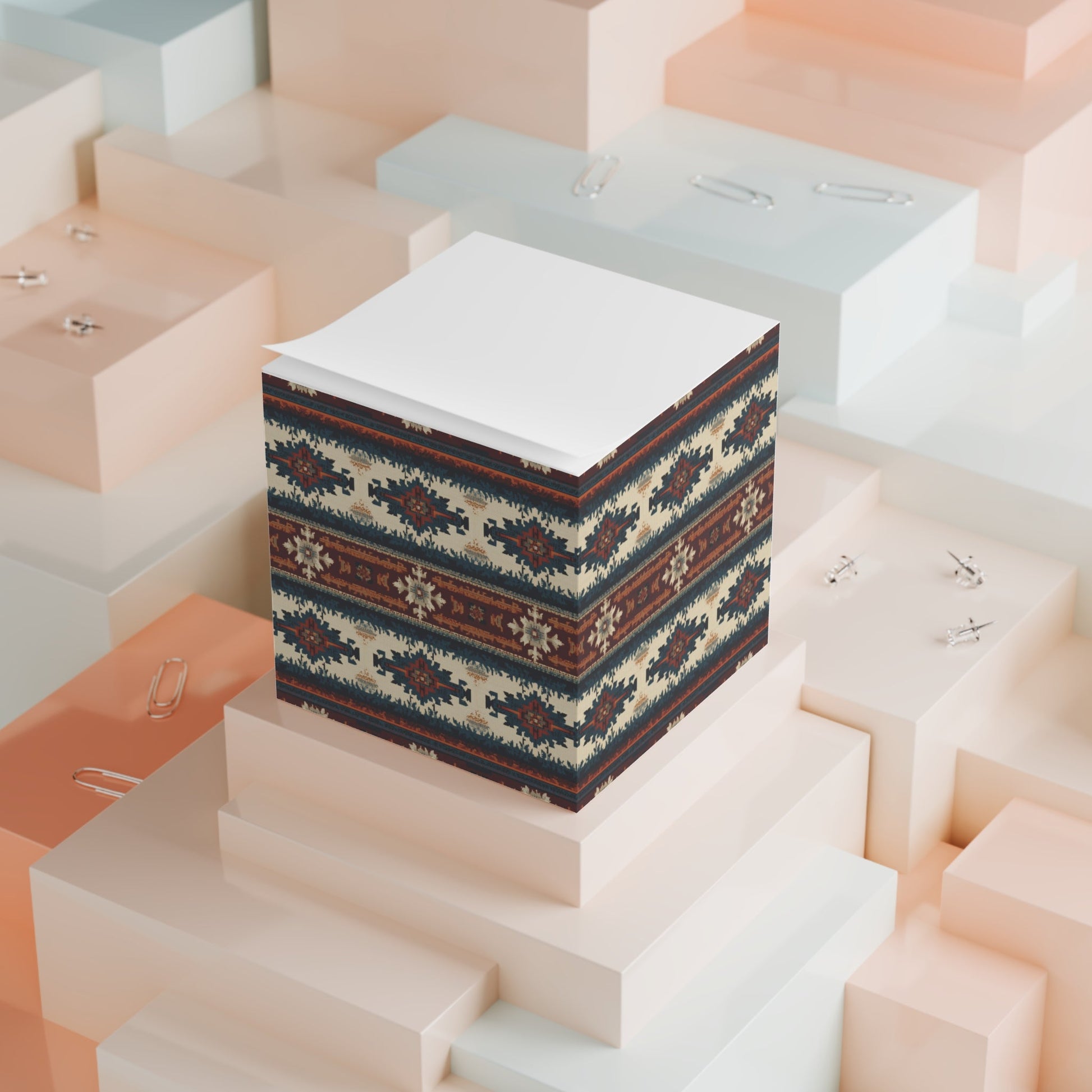 Painted Prairie Note Cube - Cowgirl Home & Ranch