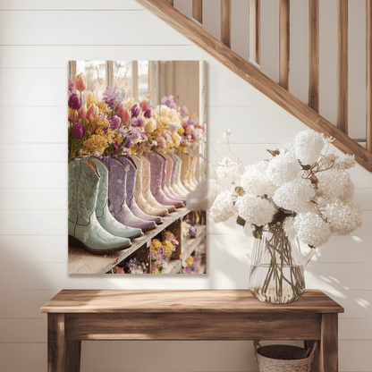 Pastel Parade Canvas Art - Cowgirl Home & Ranch