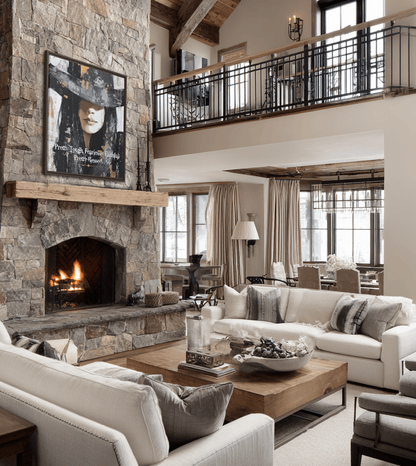 Pretty Tough, Fearlessly Faithful, Pretty Blessed Canvas Art, Framed - Cowgirl Home & Ranch