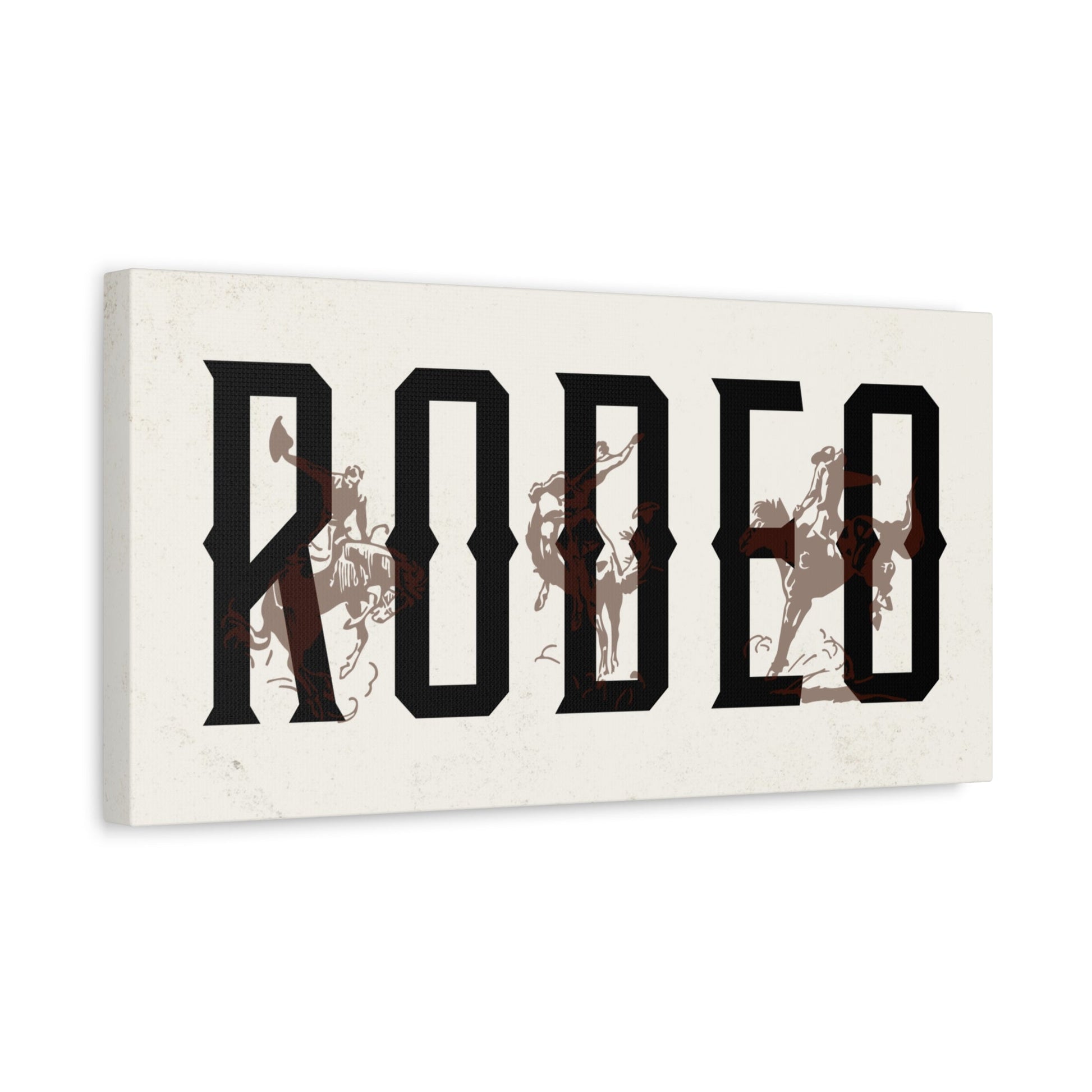 Rodeo Vintage Western Canvas - Cowgirl Home & Ranch