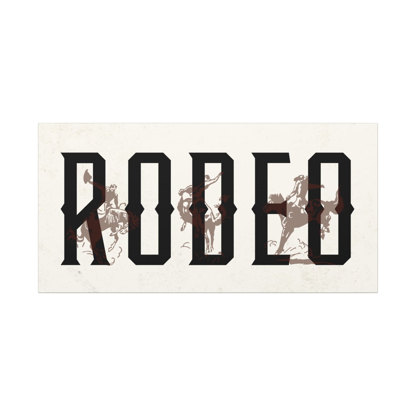Rodeo Vintage Western Canvas - Cowgirl Home & Ranch