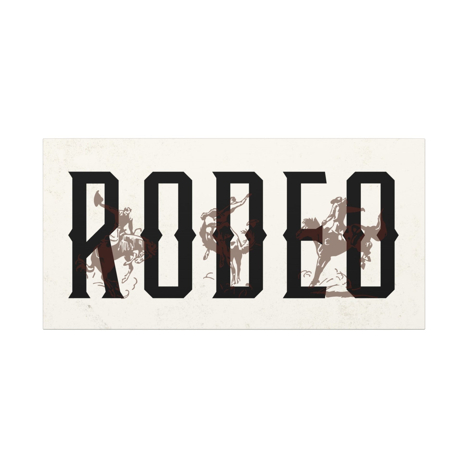 Rodeo Vintage Western Canvas - Cowgirl Home & Ranch
