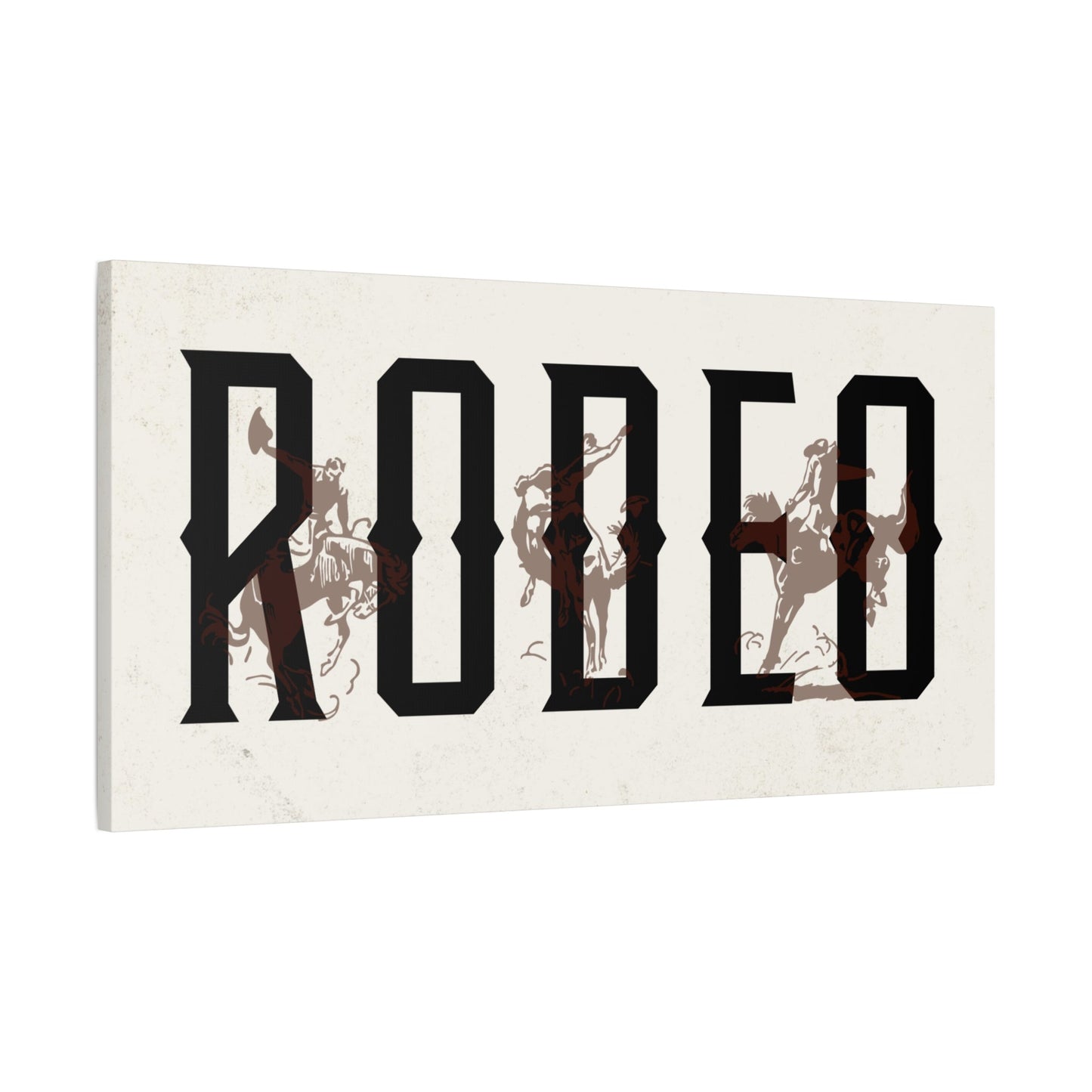 Rodeo Vintage Western Canvas - Cowgirl Home & Ranch