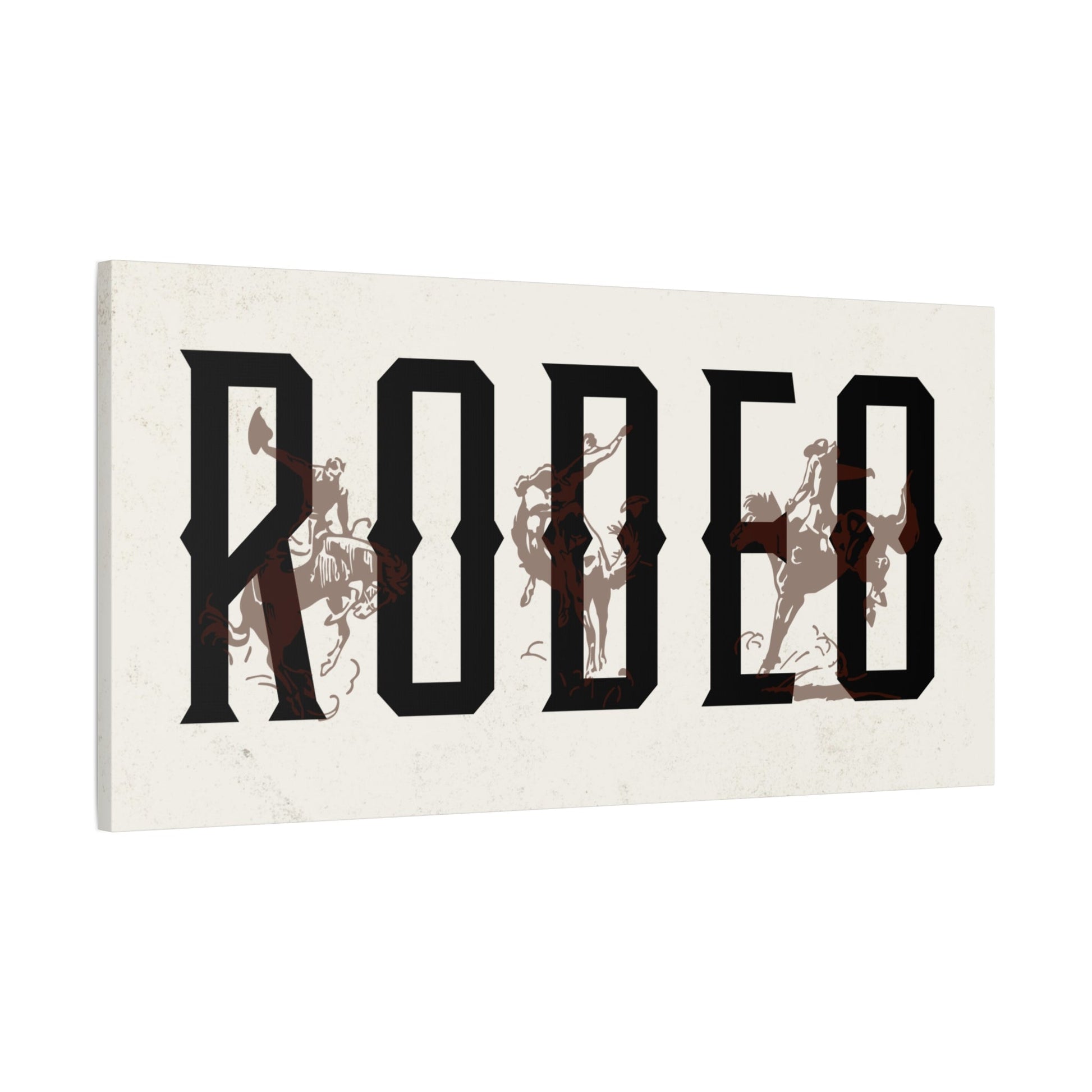 Rodeo Vintage Western Canvas - Cowgirl Home & Ranch