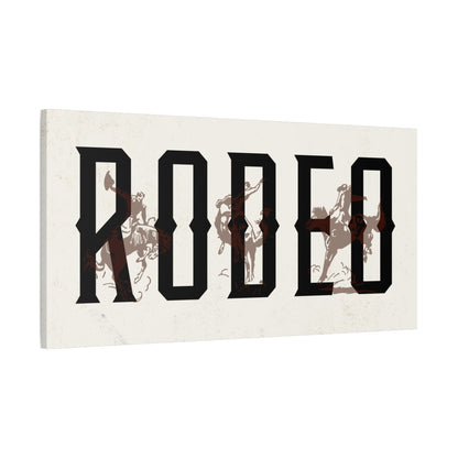 Rodeo Vintage Western Canvas - Cowgirl Home & Ranch