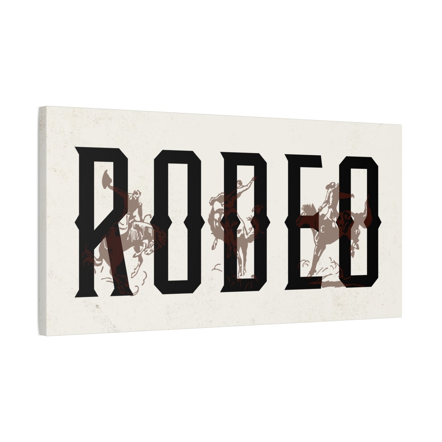 Rodeo Vintage Western Canvas - Cowgirl Home & Ranch