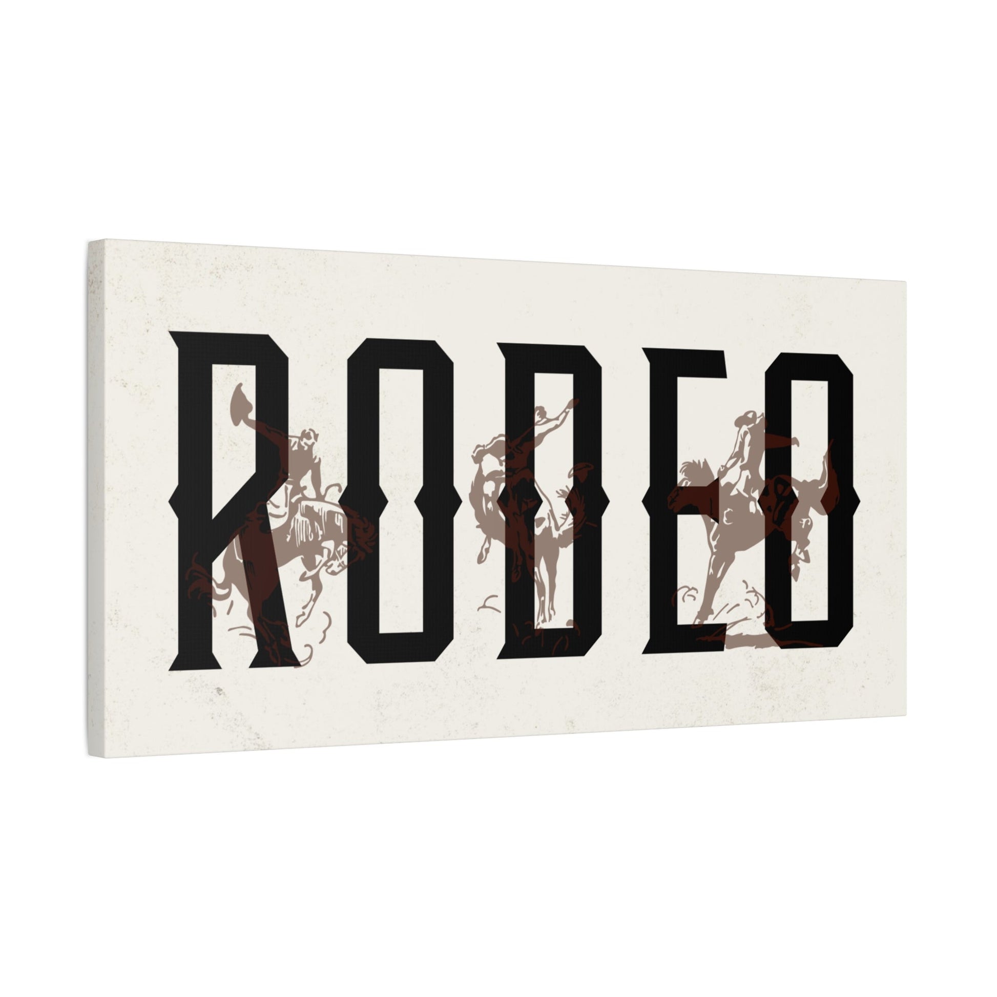 Rodeo Vintage Western Canvas - Cowgirl Home & Ranch