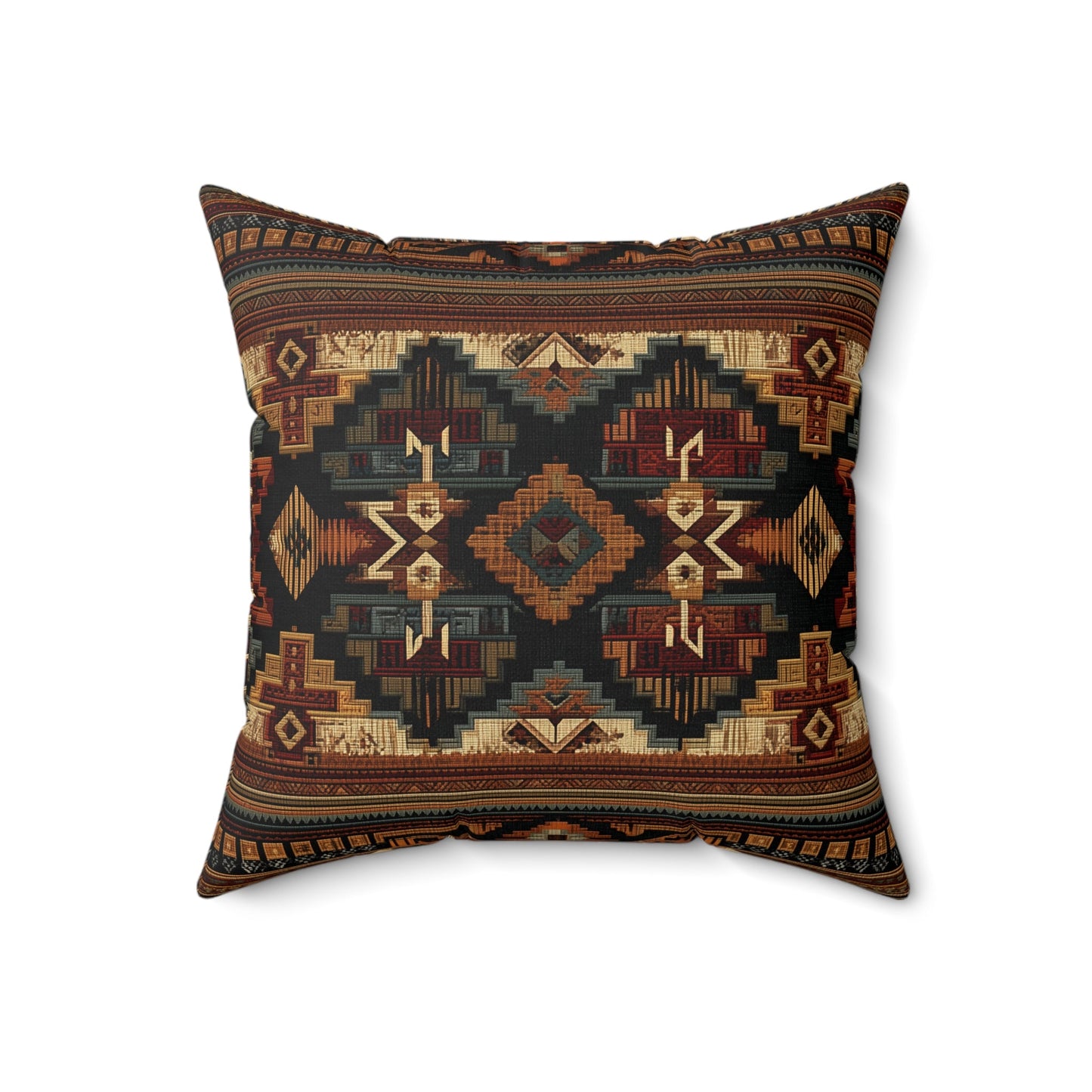 Sierra Canyon Faux Suede Pillow - Cowgirl Home & Ranch