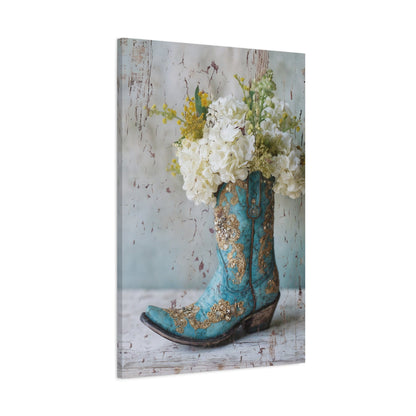 Spring in the Saddle Canvas Art - Cowgirl Home & Ranch