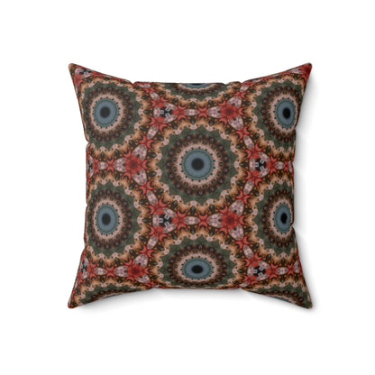 Strut Your Dreams Faux Suede Square Pillow - Cowgirl Home & Ranch