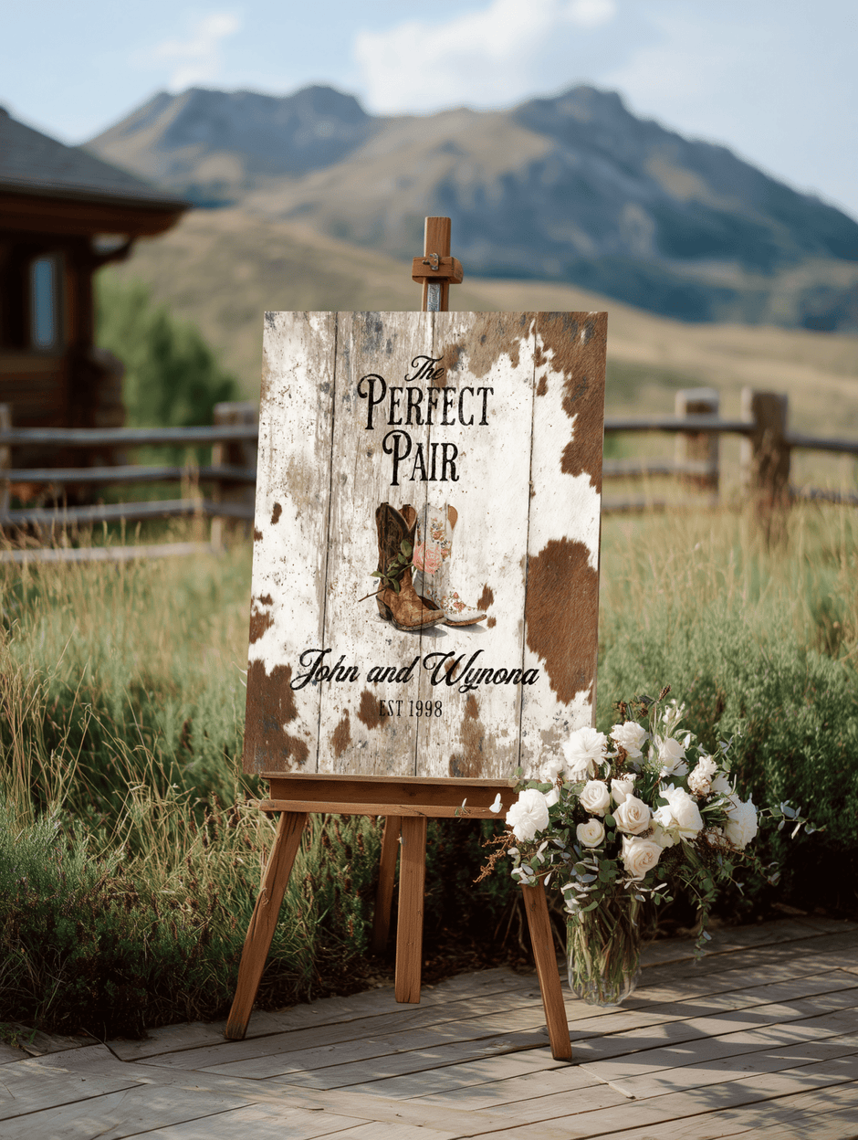 Personalized Western Canvas | Family, Wedding & Bar Signs – Cowgirl ...