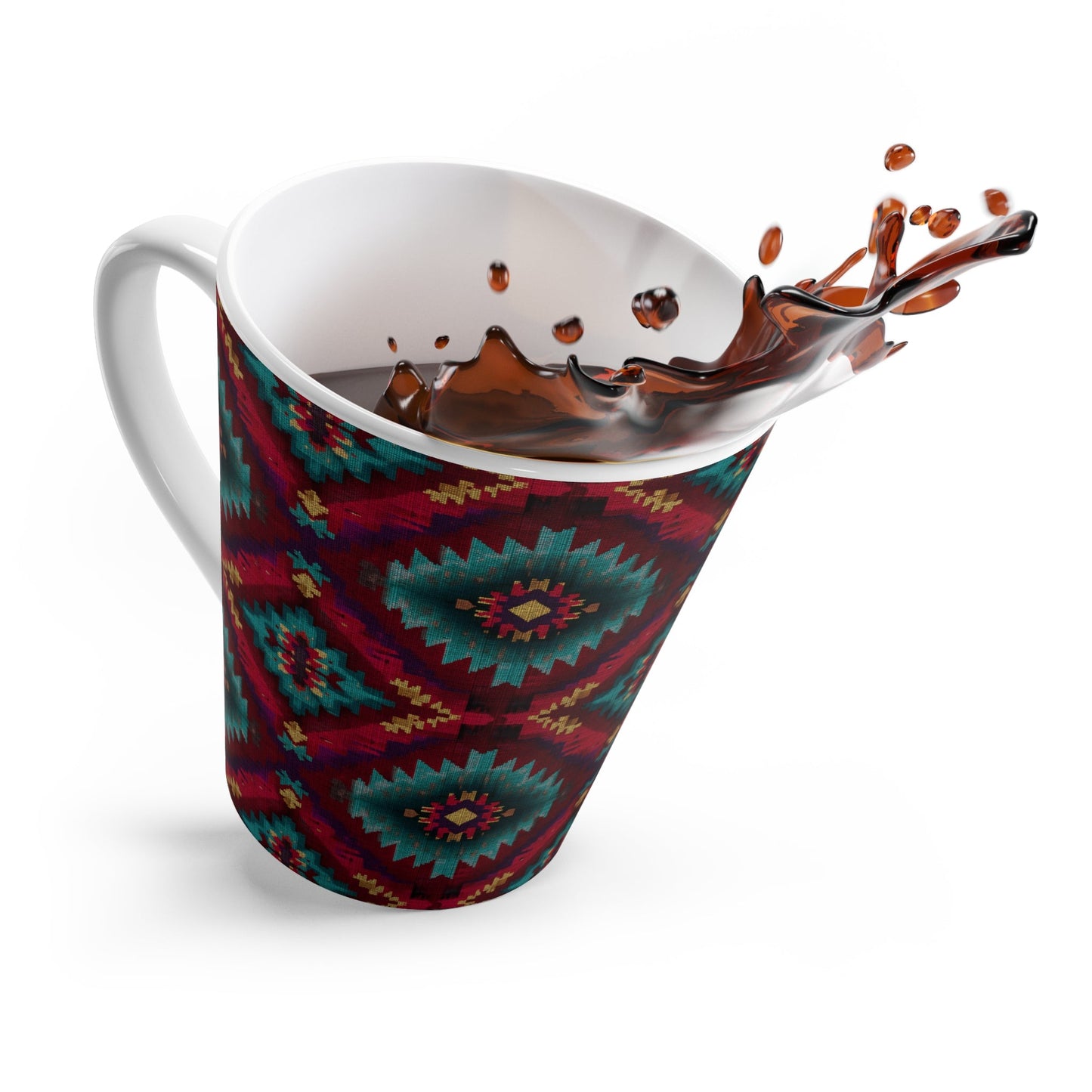 Turquoise Mesa Latte Mug - Cowgirl Home & Ranch