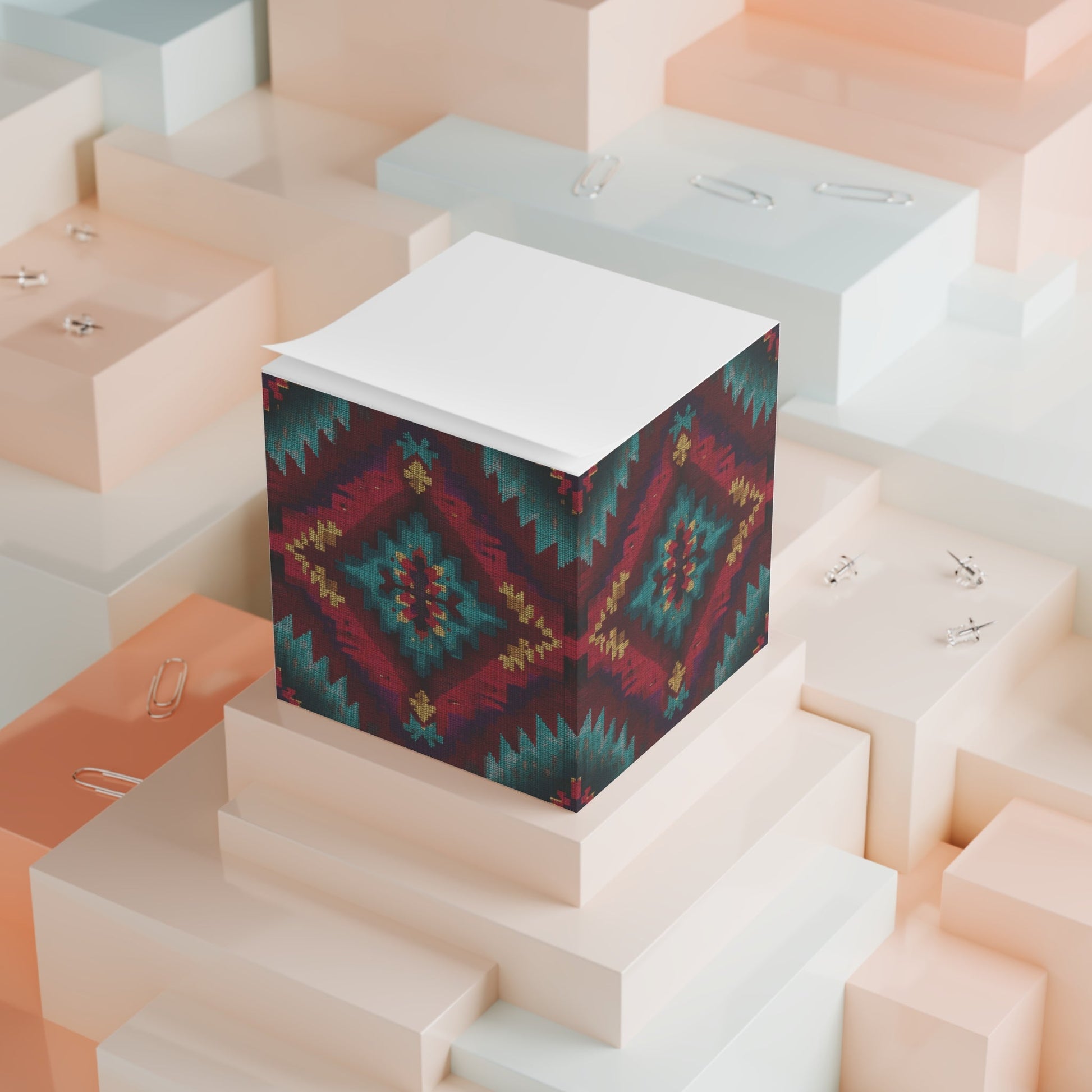 Turquoise Mesa Note Cube - Cowgirl Home & Ranch