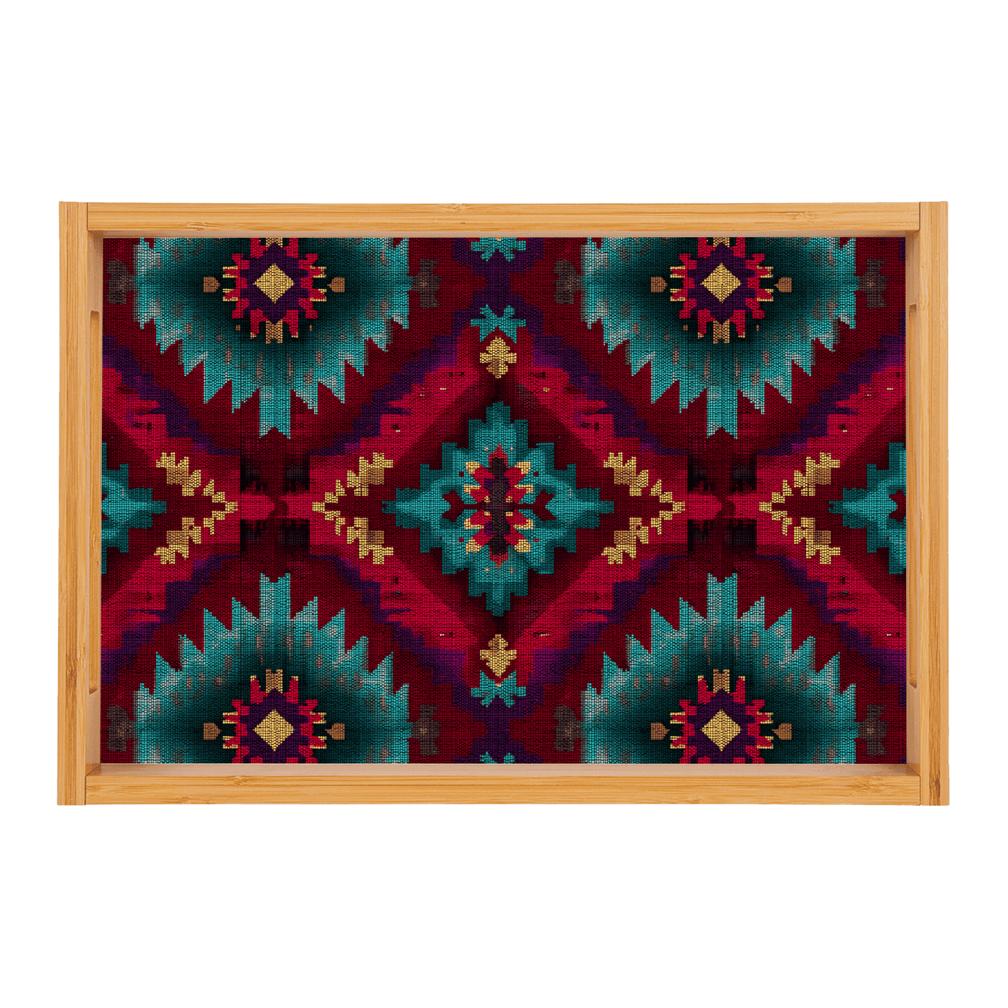 Turquoise Mesa Serving Tray - Cowgirl Home & Ranch