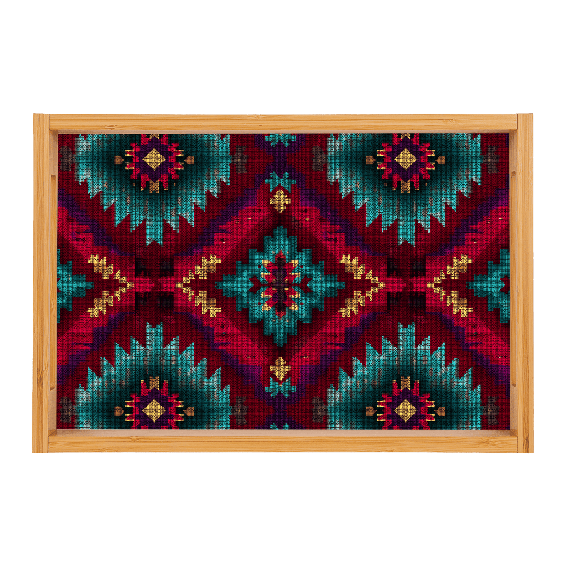 Turquoise Mesa Serving Tray - Cowgirl Home & Ranch
