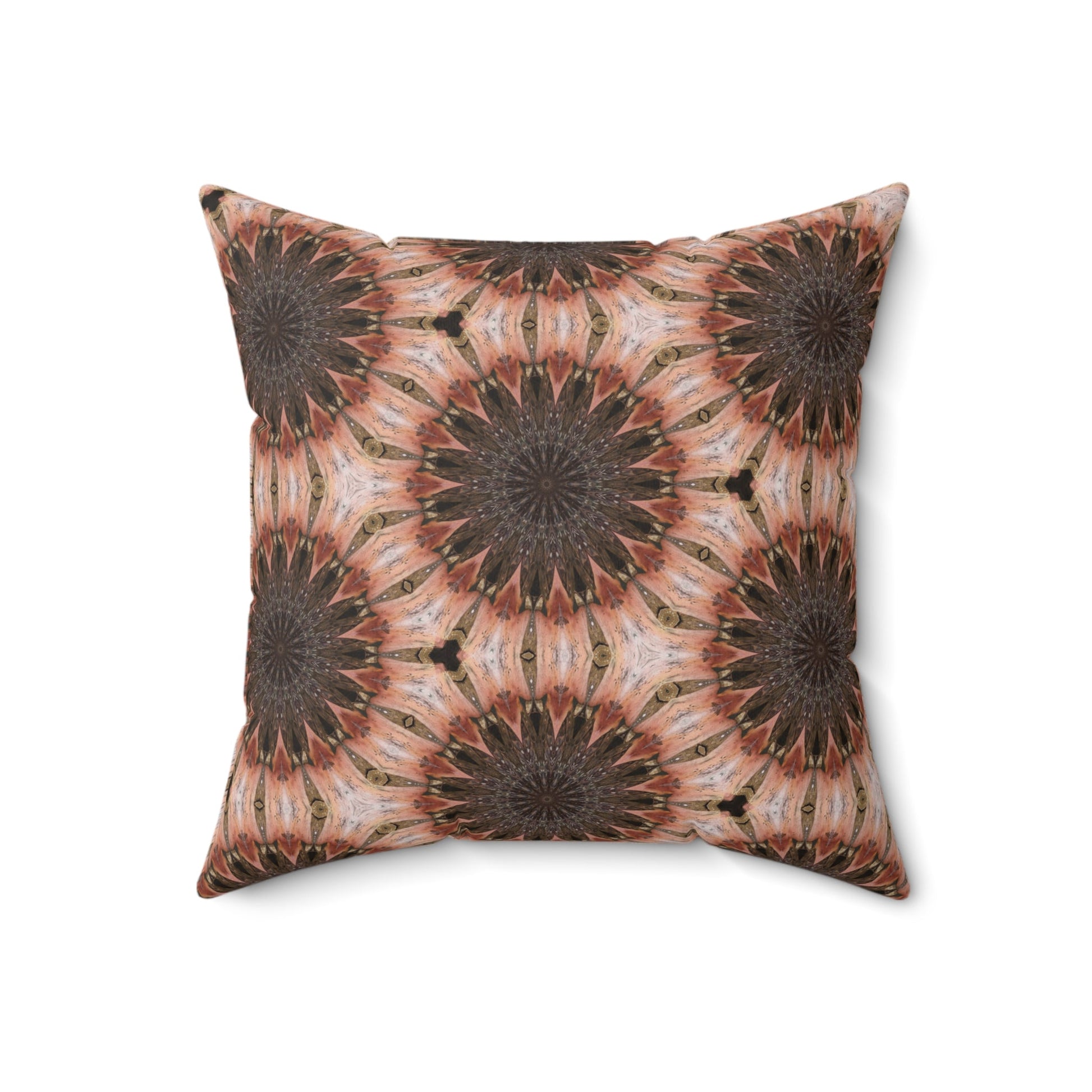 Twirl in Dreams Faux Suede Square Pillow - Cowgirl Home & Ranch
