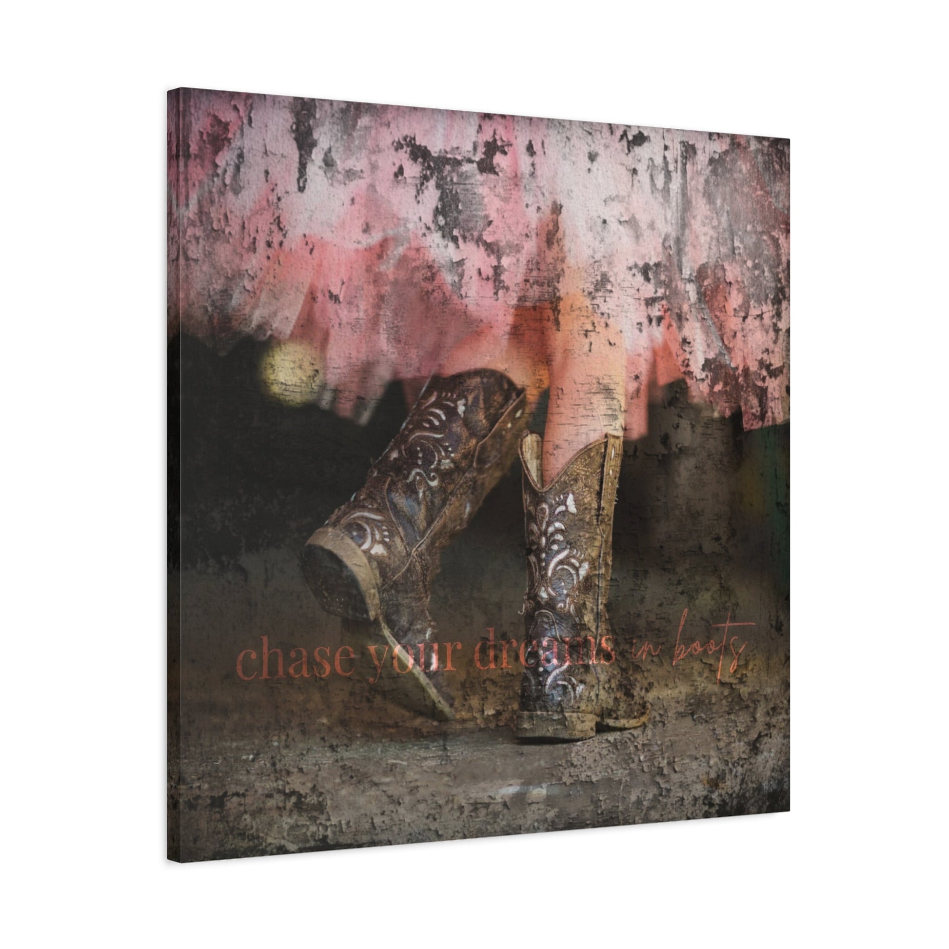 Twirl into Dreams Canvas - Cowgirl Home & Ranch