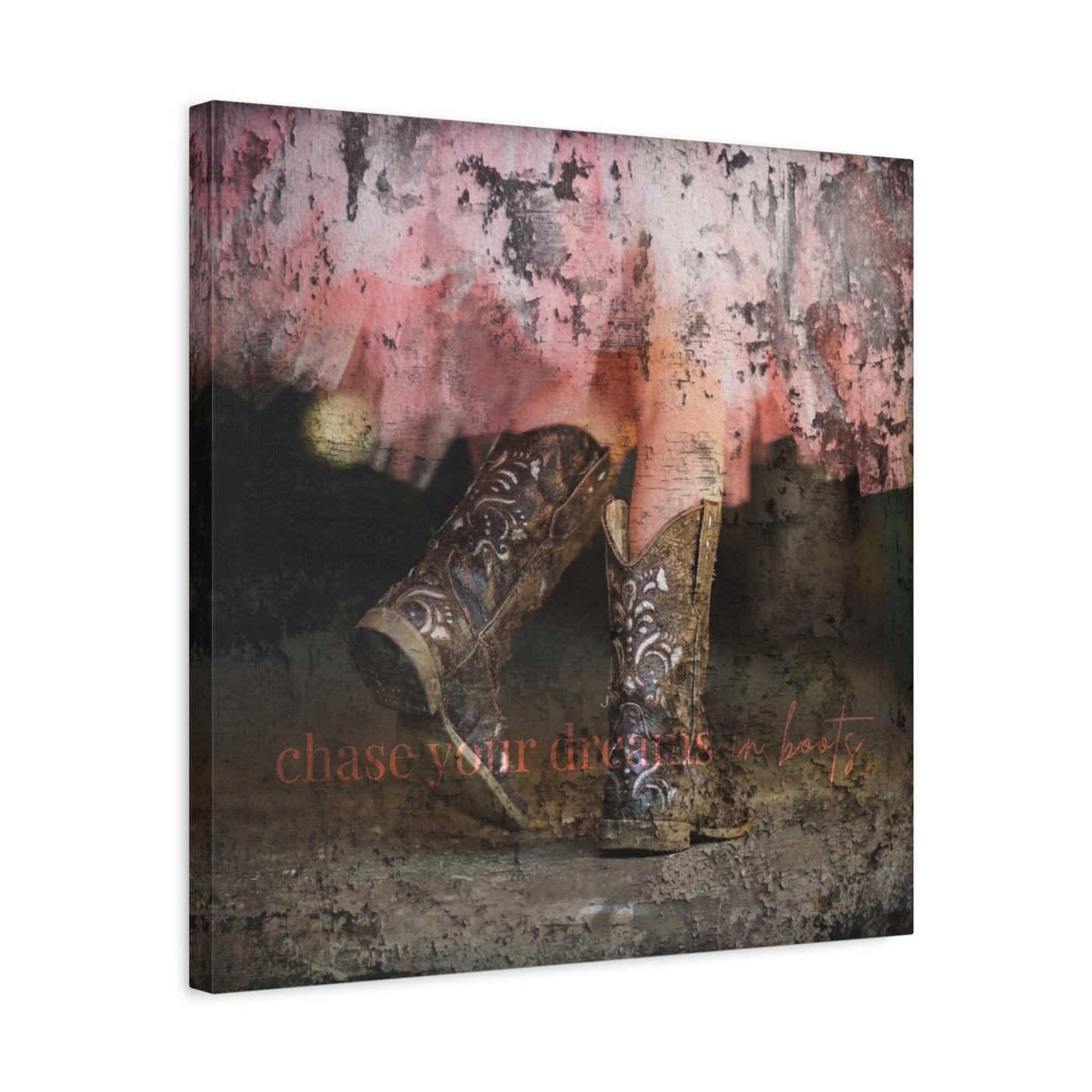 Twirl into Dreams Canvas - Cowgirl Home & Ranch